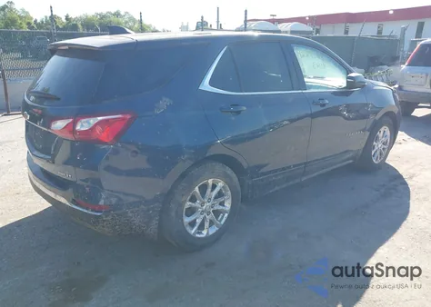 2018 Chevrolet Equinox Lt из США, поврежденный, VIN 3GNAXSEV9JS512597